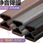 入户门防盗门密封条防风静音硅胶条自粘条防撞条