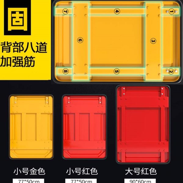 钢板小推车拉货轻型家用平板手推车搬运车可折叠静音便携工地拖车