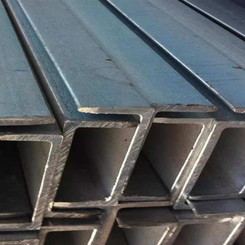 热镀锌工字钢U型钢型材H型w钢阁楼钢材叉车槽钢结构架钢横梁柱定