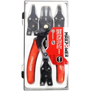 迈泊8合1卡簧钳套装多功能内卡外卡环钳子工业级轴穴用弹簧钳组套