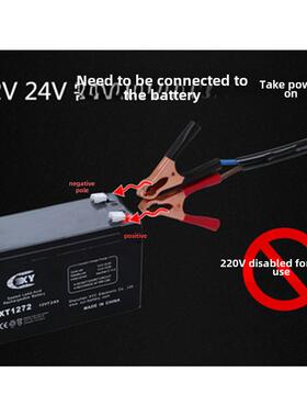 农业VVVV直流水泵电池电动汽车灌溉洗车潜水泵家用水泵