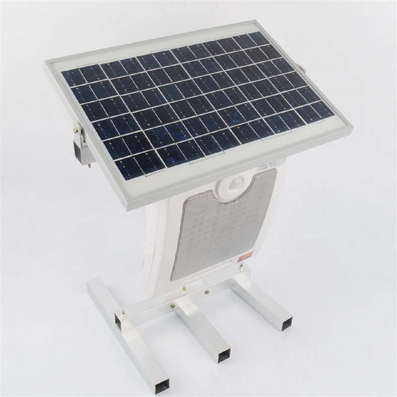 人体感应语音提示器红外线感应播报提醒喇叭太阳能式直充感应门铃