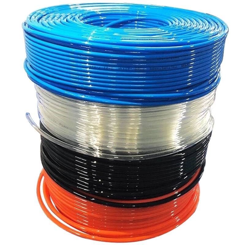 新款亚德客气动风管气管软管PU4X25/6X4/8X5/10X65/12X8/16X12m