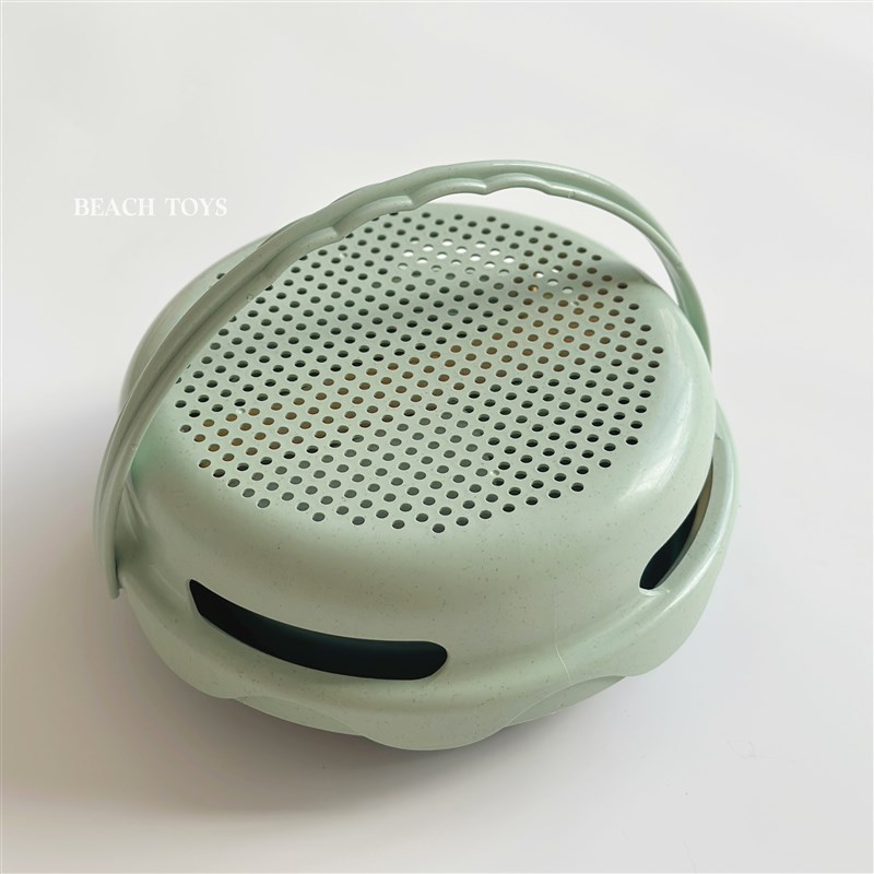 儿童可折叠沙滩桶玩具便携挖沙土工具铲子桶套装宝宝海边玩沙戏水