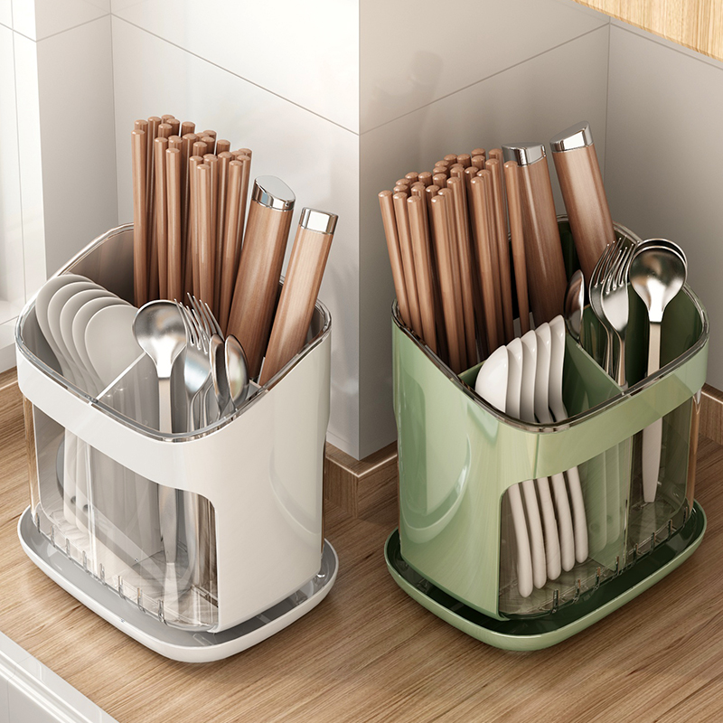 放筷子勺子的收纳盒厨房餐具置物架筷笼I子快子筒筷篓沥水家用新