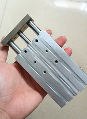 亚德客型三杆三轴导杆气缸TCoM16/10/12/16/20-10S/20SX30S/50S