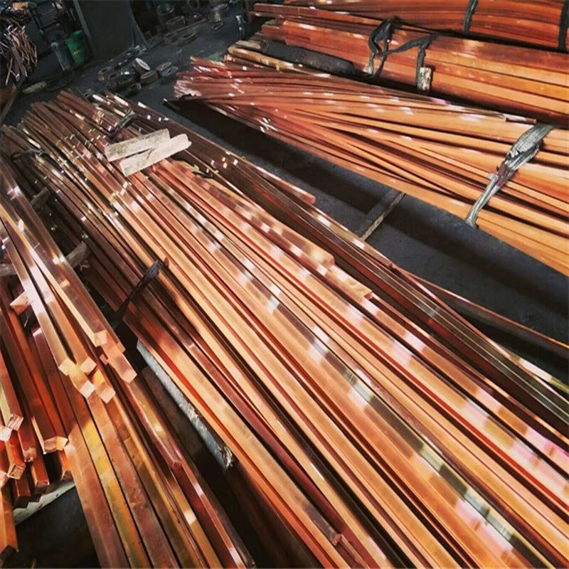 定制铜排接地铜排铜排扁条紫铜母排3*3B04*405*50铜条紫铜条接地4