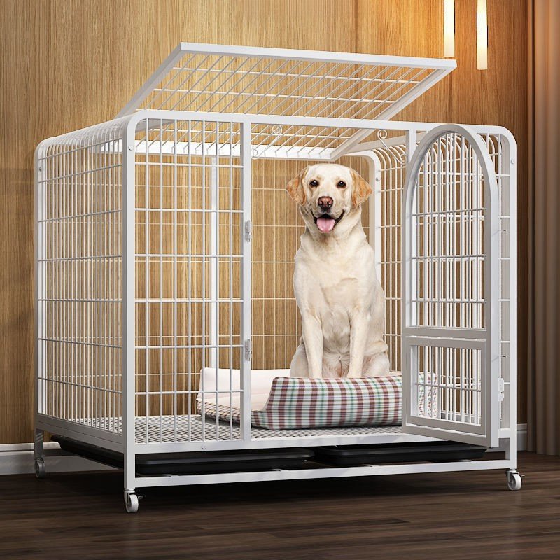 笼子狗狗笼子宠物小型犬柯基中型犬室内金毛带厕所分离家用别墅厂