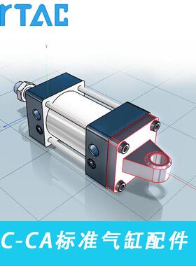 SC63标准32气缸小型气动40大推力SC50X25X50x75X100x200x300x500S
