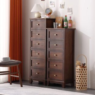 新款五斗柜纯实木卧室抽屉储物柜客厅收纳柜子家用六斗橱斗柜