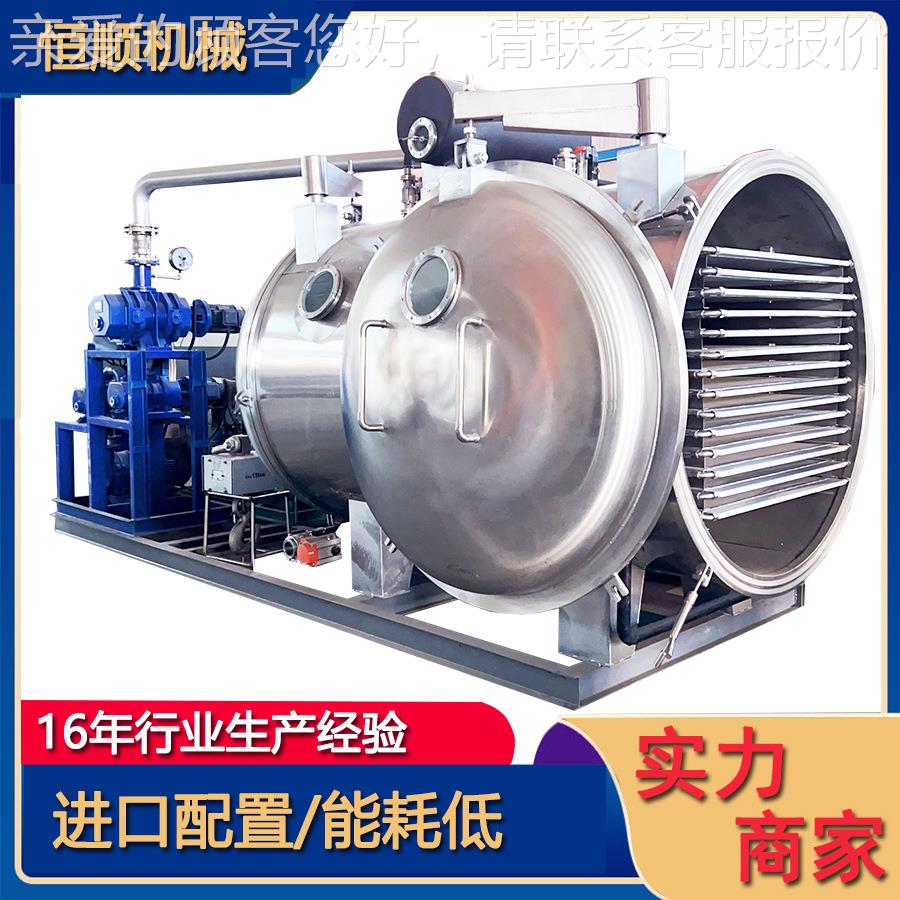 果肉冻干机 超微 中药粉HSDG-5真樱空冻干设桃备10平方真空冷冻冻