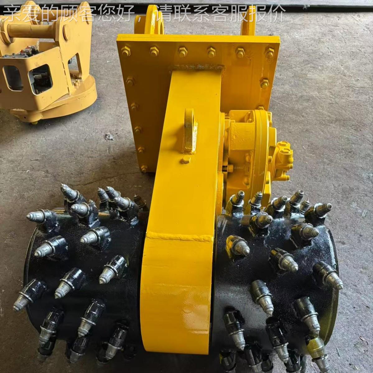 厂家直盐发矿 200挖机用铣挖 隧道岩石山石膏田开采掘机进机