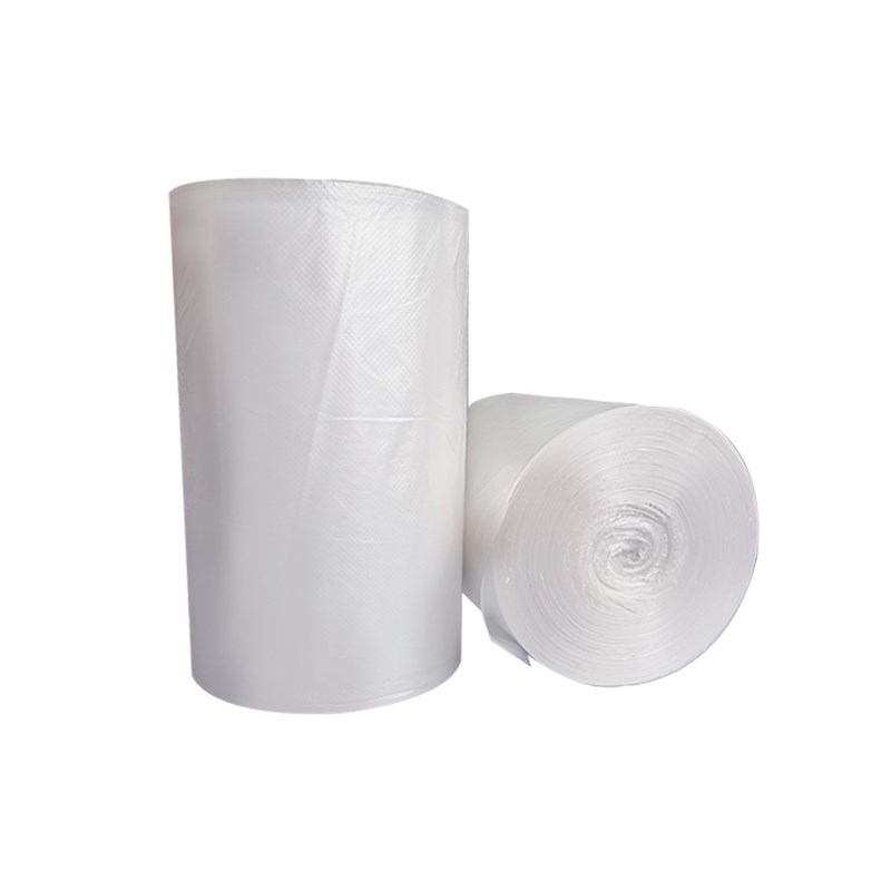 宾馆酒店客房用品一次性白色平口加厚小垃圾袋45*45*50黑色小号