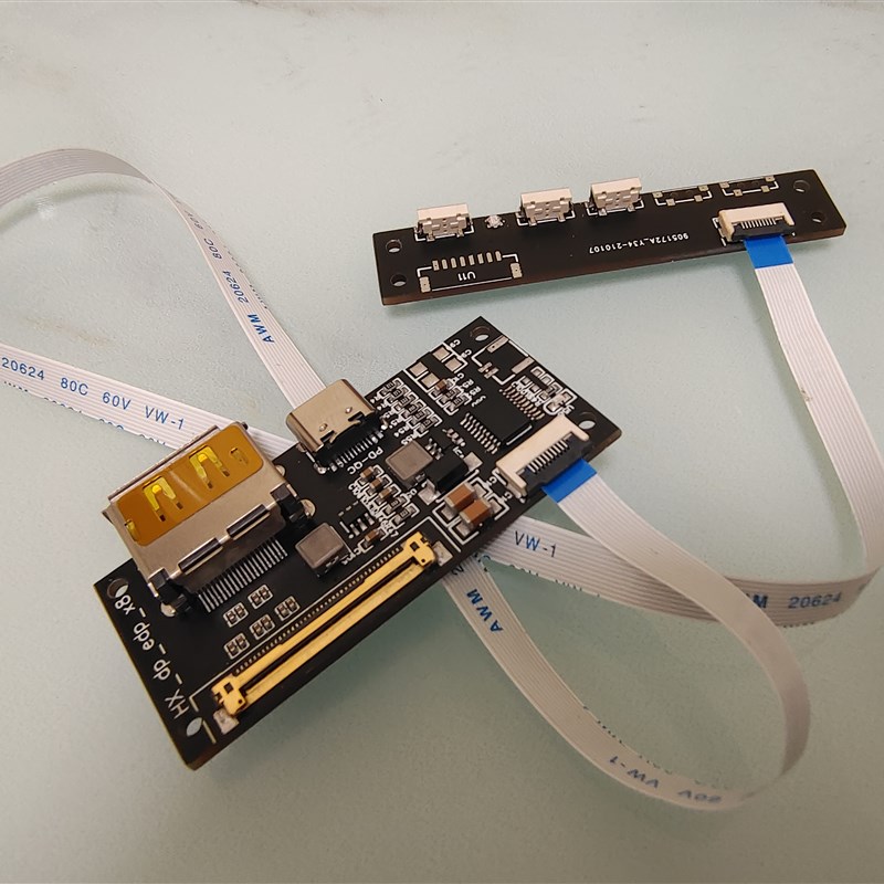 DP转EDP 4k 120HZ DIY4K驱动板  4K 2K 1080转接板   便携显示器