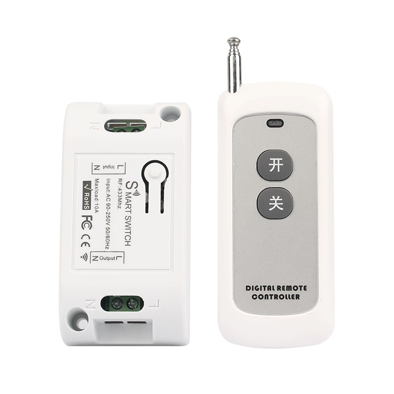 家用无线电源智能遥控开关220V LED电灯吸顶灯具遥X控器装置万能