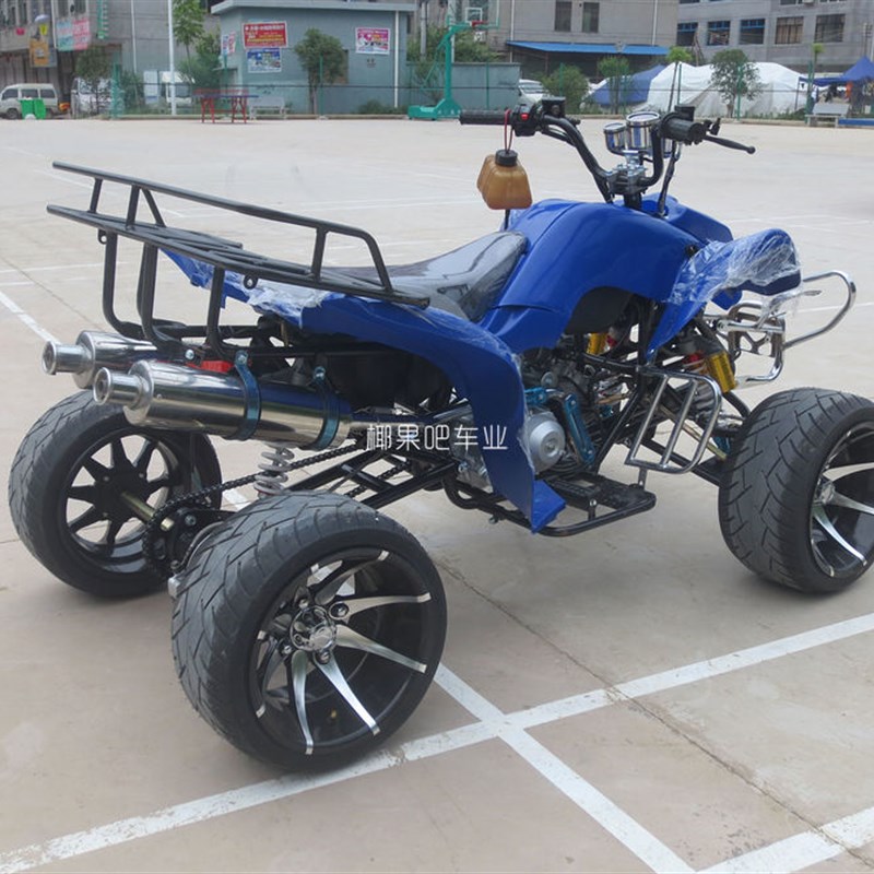 四轮越野摩托车 125CC大恐龙沙滩车 FI场地车 S12寸扁平公路轮胎