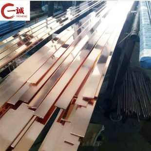 量大优惠 镀锡镀铜圆钢 铜包钢接地扁铁25x4 防雷镀铜扁钢