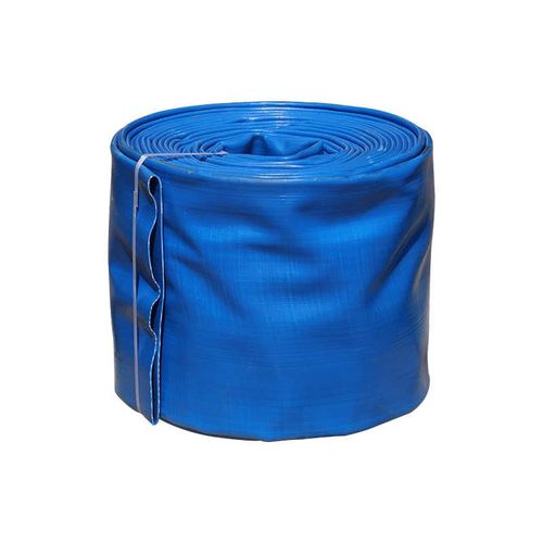 PVC水带厂家定制农用灌溉水带10寸蓝色加厚水带喷灌高压水带