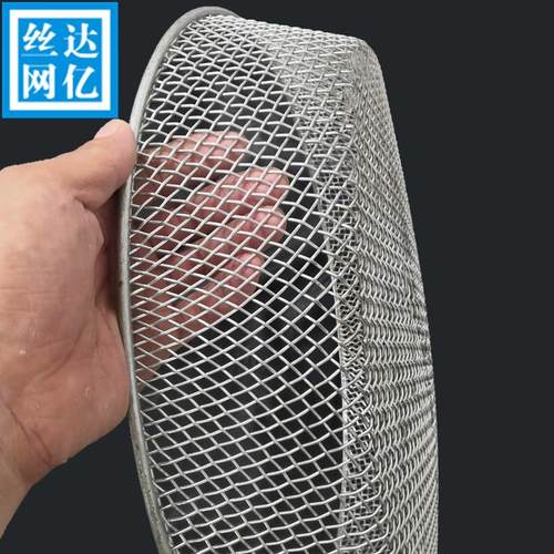 筛子圆形铁筛沙子石子板栗玉米豆园艺土筛螺丝过滤大网眼粗钢筛网