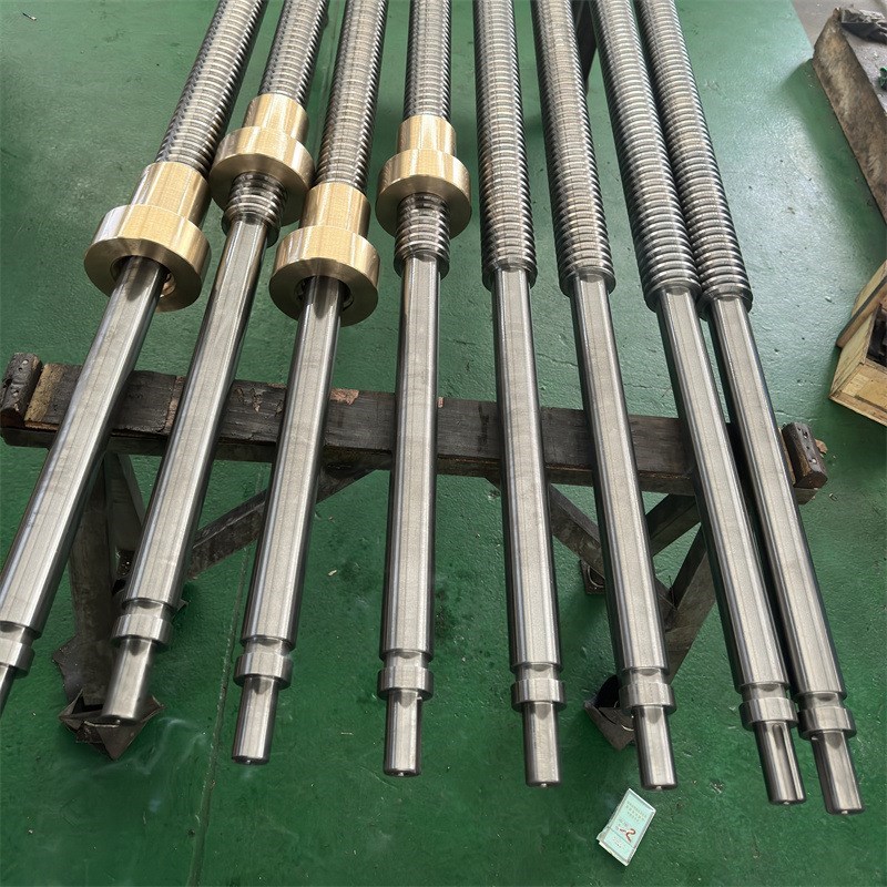 不锈钢梯形丝杆螺母 o机械设备用6米8米10米螺纹40cWr调质梯形丝