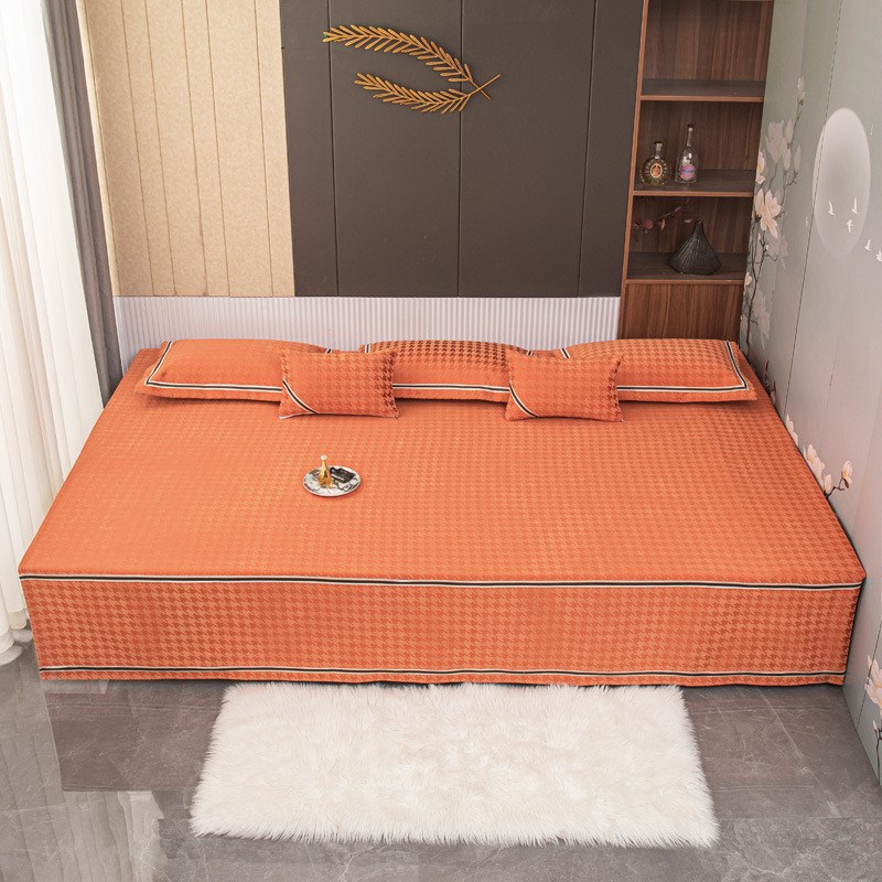 现代简约雪尼尔复合款炕盖炕垫枕套沙发套沙发垫抱枕布料