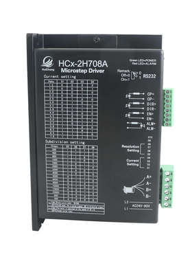 HCx-2H608A 708A两相替代M860H步进电机驱动器(AC24-80V电流7A)