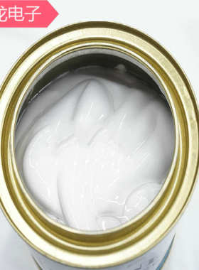 导热硅脂电脑笔记本CPU散热硅脂TM-801罐装750g白色 导热硅胶膏