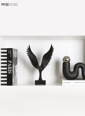 现代简约家居酒柜装饰品摆件高A级感抽象艺术品客厅玄关电视柜摆