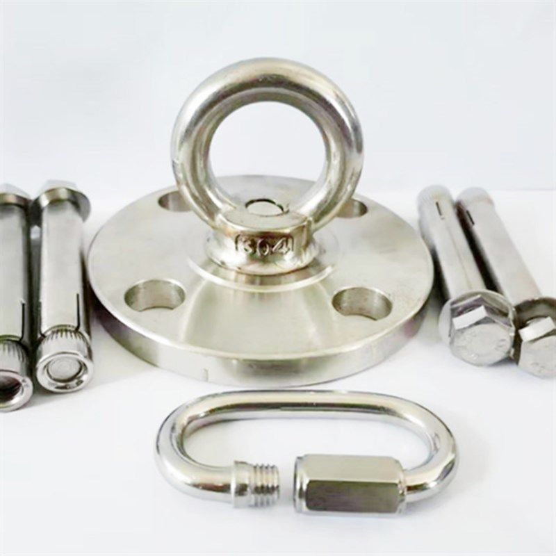 秋千轴承吊环吊顶挂钩/吊勾秋千挂钩吊配件空中瑜伽吊床固定盘