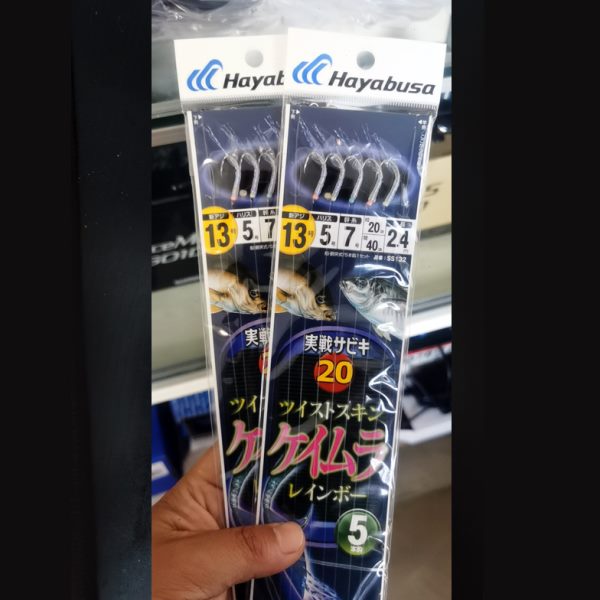 哈雅布萨2本3本钩章跳黄三婆鸡大黄鱼串钩青砖黄占黄姑鱼红甘鱼钩