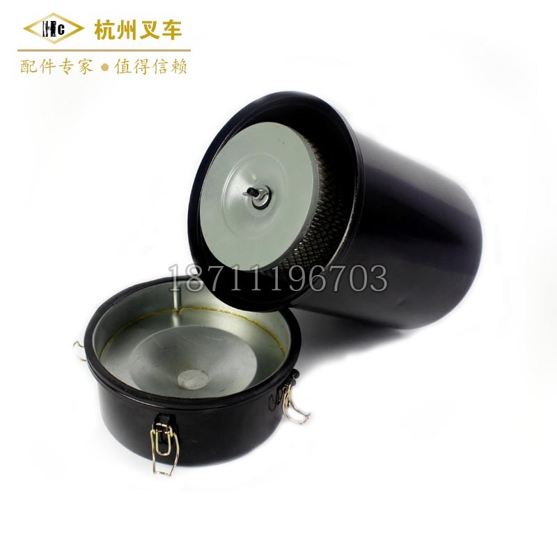 叉车配件 合力5 6 7吨叉车空气滤芯器总成1530铁