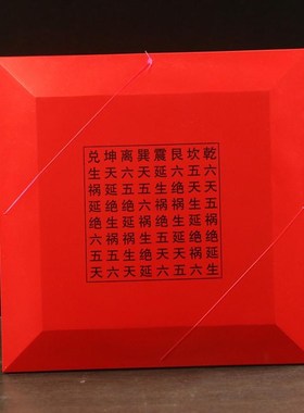 罗盘高精度专业三元三合综合盘指南针八寸二十四山万兴集福堂