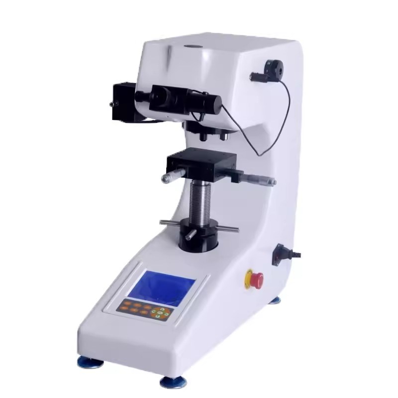 显微硬度计数显自动砖塔金属表面钢渗碳热处理薄片维氏硬度测试仪