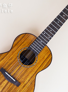 桃子鱼仔瑞声相思木全单尤克里里23 26寸AC200 AT200进阶指弹演奏