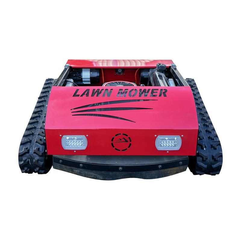 全地形遥控割草机履带式遥控碎草机器人果园油电混合开荒割草机