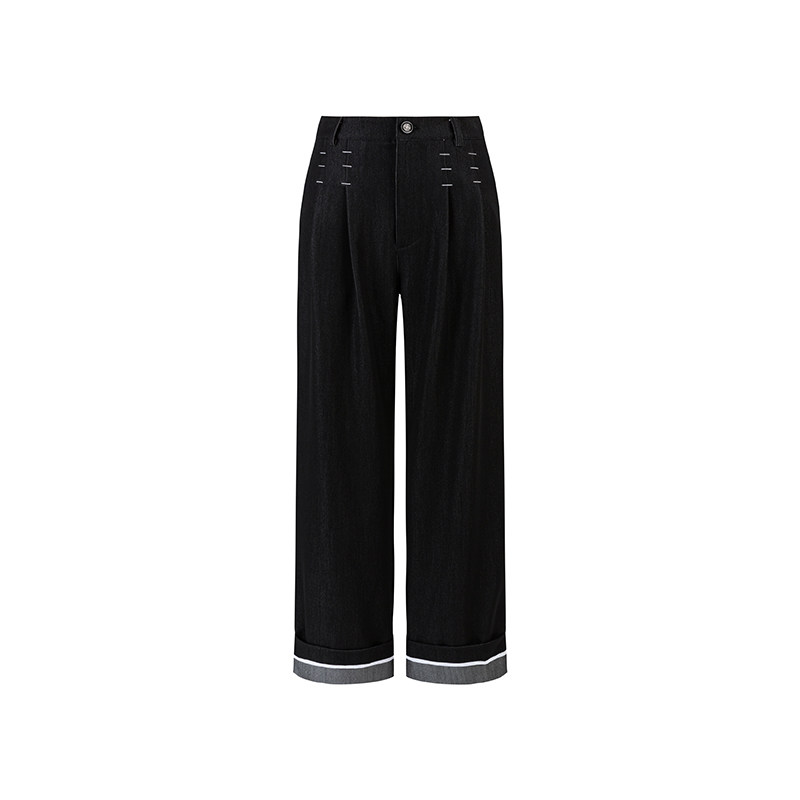 【时菲菲】商场同款春秋新品高腰原色牛仔裤N131B51632,女装/女士精品,牛仔裤,淘宝优惠券,粉丝福利购,淘宝优惠卷