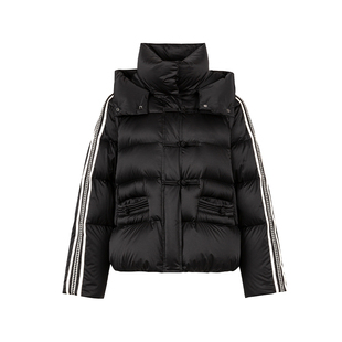 短款 冬季 商场同款 撞色拼接鹅绒服N1010B44841 时菲菲