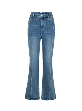 【时菲菲】商场同款新品百搭提臀显瘦牛仔裤N138A33586