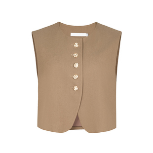 【呼呼严选专享】商场同款秋季新品TR面料马甲N208A43006A