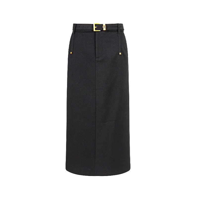 【时菲菲】商场同款冬季新品中长款直身半裙N1610A44528