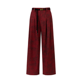 晕染斜纹休闲裤 N131A51603 春季 新品 时菲菲 商场同款