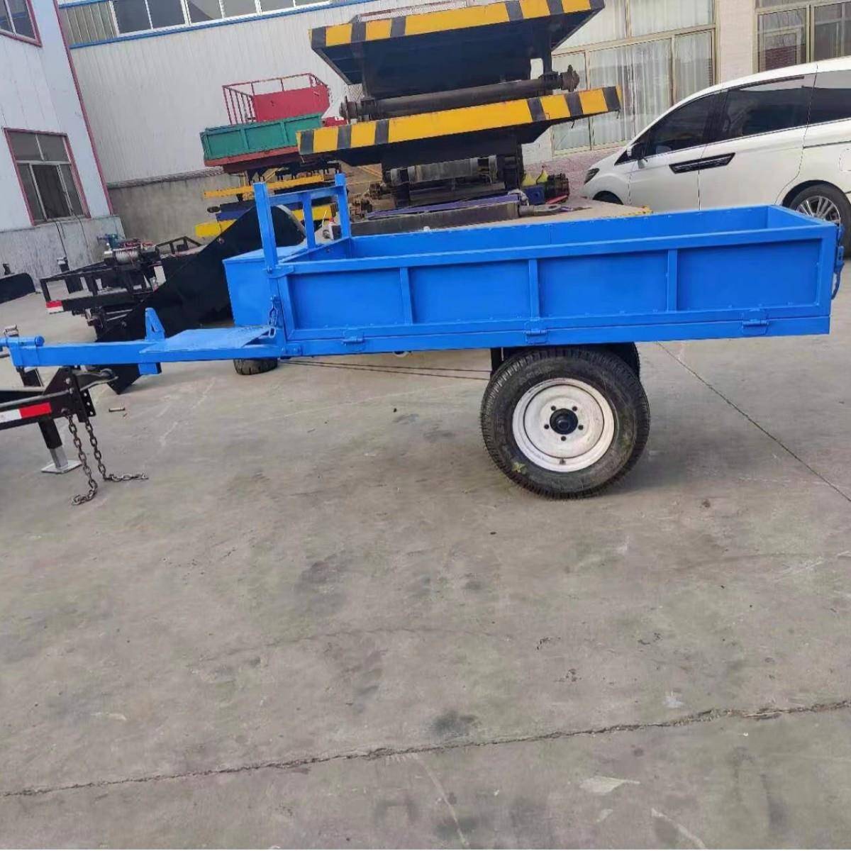 运输拖车载重1--2吨手扶拖拉机拖斗