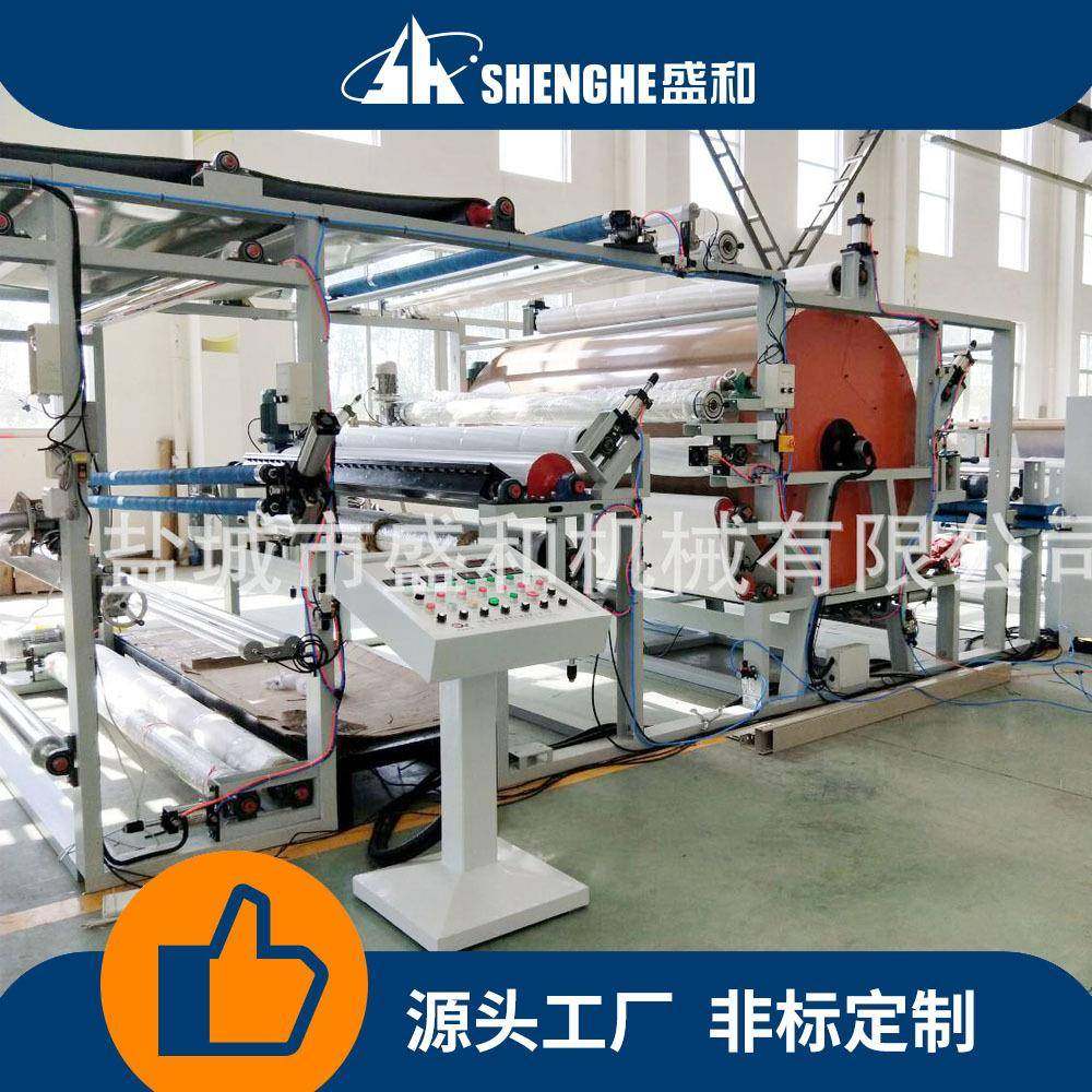 SH-2012A3型汽车内饰/鞋帽/箱包/装饰胶点转移复合机生产源头