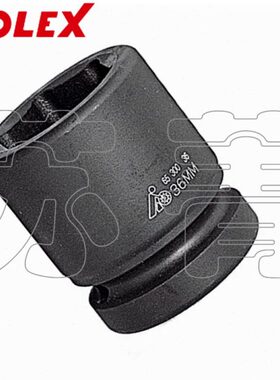 德国霍夫曼HOLEX 冲击式六角套筒 标准型  公制 653000系列 1英寸