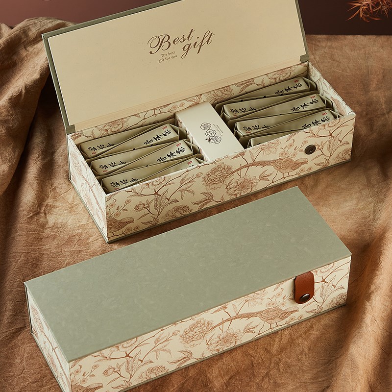 喜悦里岩茶古f树红茶大红袍普洱袋泡摆泡12泡包装盒空礼品盒散茶