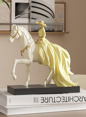 创意高端艺术摆件雕塑轻奢高级感家居软装客厅玄关电视.酒柜装饰