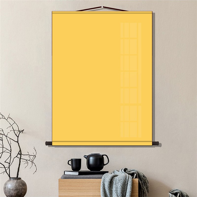 丝绸堂单三尺三红色m黄纯空白净版书写不阴染优质高档堂单画大全