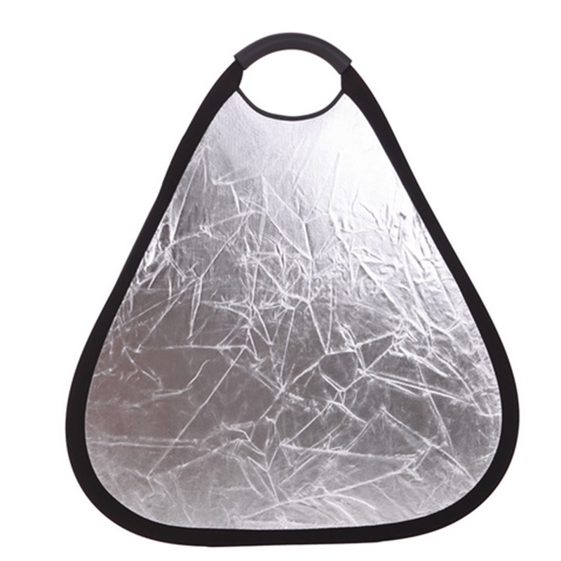 2合1 30cm金/n银便携式折叠手提式带袋反光板可折叠反光摄影器具