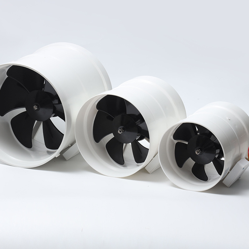 实验室PP轴流风机防腐250管道风机通风橱通风N柜风机高速220v静音
