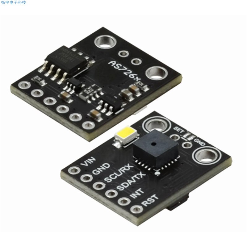 GY-AS7262 AS7263 AS7341 AS7343可见光红外 颜色 色彩 光谱仪传